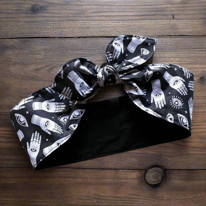 Haarband Rockabilly Fatimas Hand Bandana occult