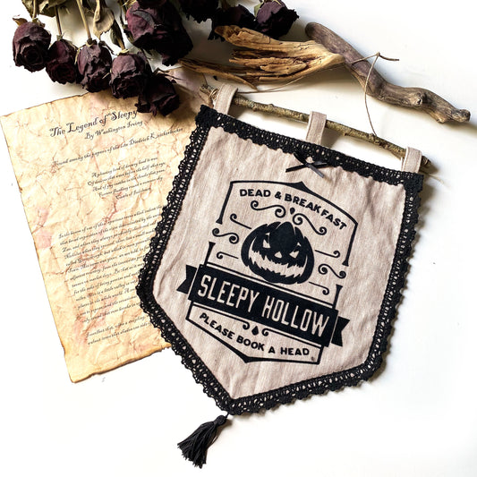 Banner Sleepy Hollow Inn Wanddekoration
