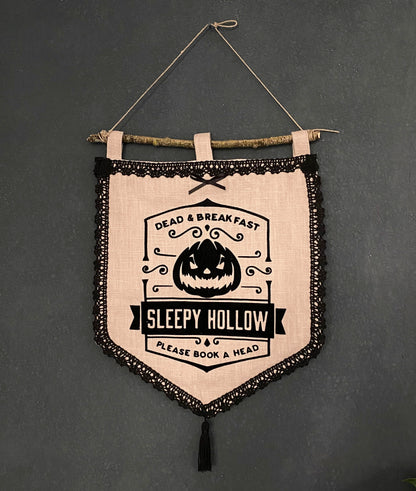 Banner Sleepy Hollow Inn Wanddekoration