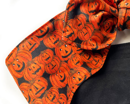 Haarband Rockabilly Halloween Bandana Kürbis